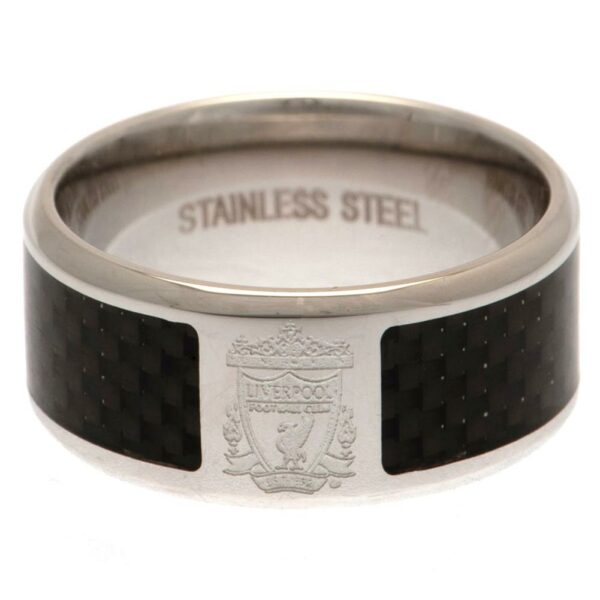 Liverpool FC Carbon Fibre Ring Small