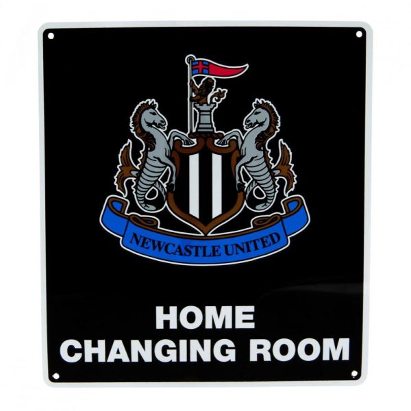 Newcastle United FC Home Changing Room Sign