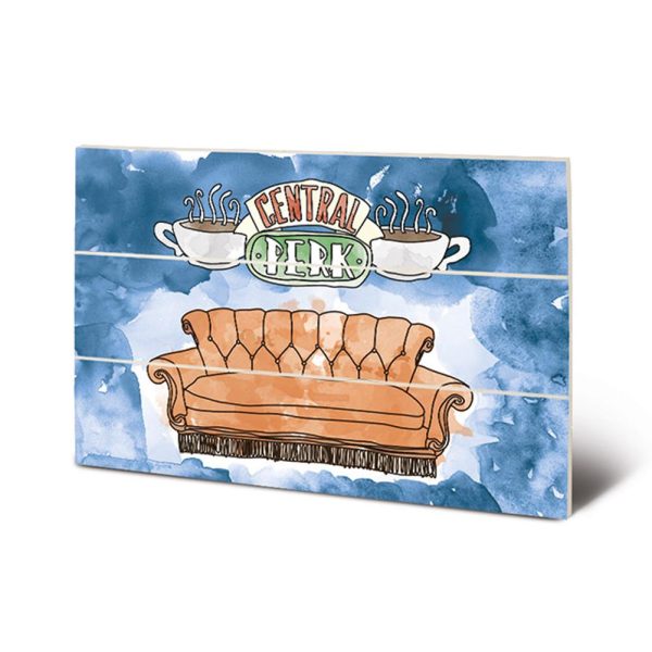 Friends Wood Central Perk Print