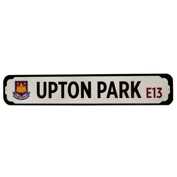 West Ham United FC Deluxe Stadium Sign