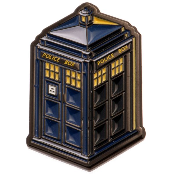 Doctor Who Tardis Pin Badge