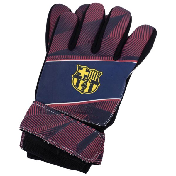 FC Barcelona Fuse Goalkeeper Gloves Yths