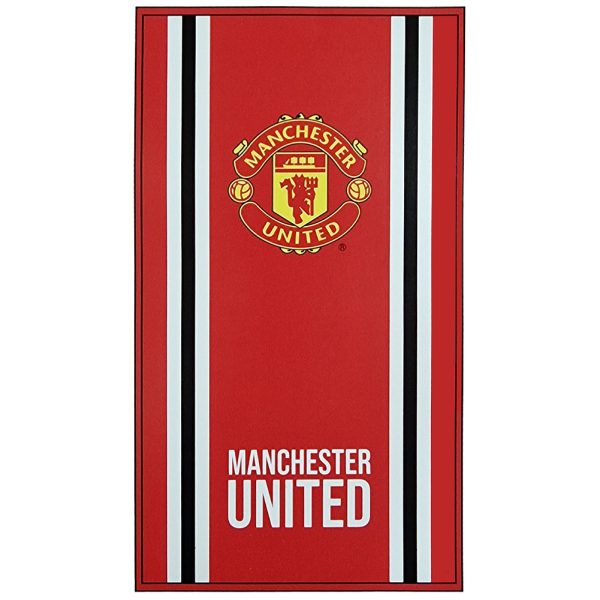 Manchester United FC Core Stripe Towel