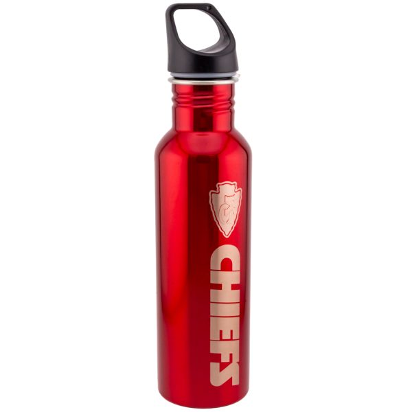 Kansas City Chiefs Steel Water Bottle