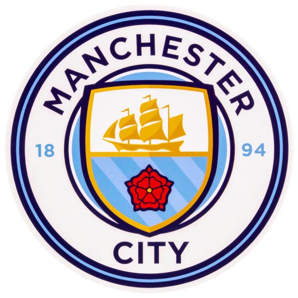 Manchester City FC Crest Car Sticker