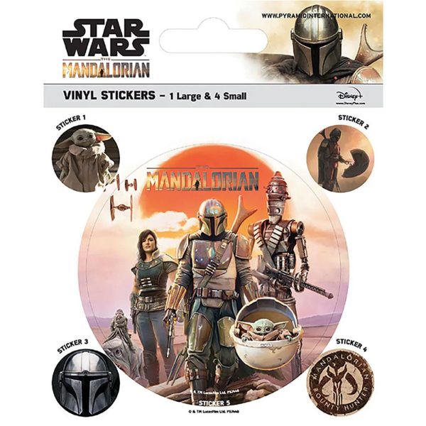 Star Wars: The Mandalorian Legacy Stickers